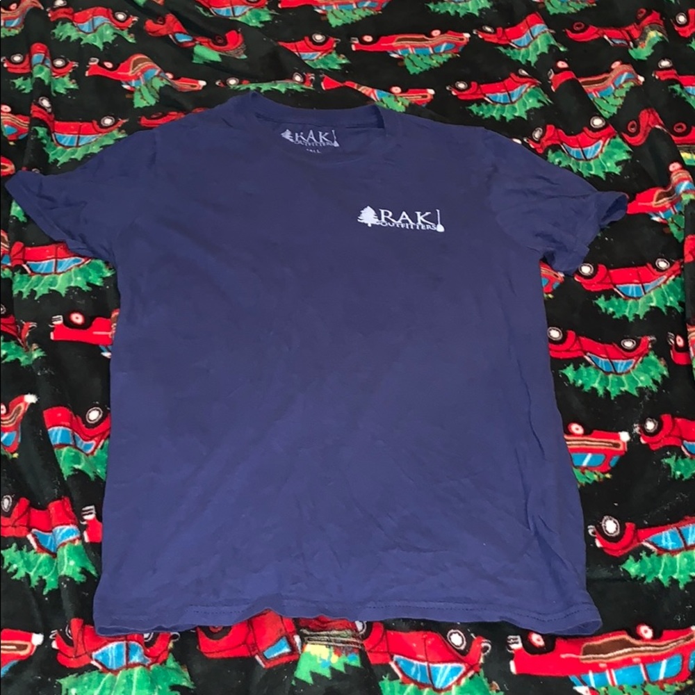 100% Cotton Small Blue RAK T-Shirt.